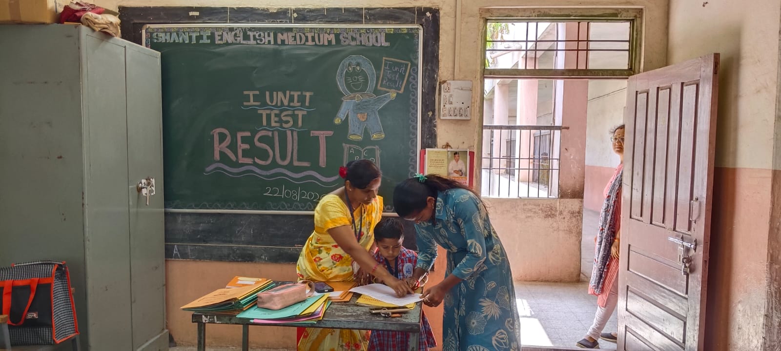I Unit Test Result from Nursery to IX std. & II Unit Test result of X std. on 22.08.2026